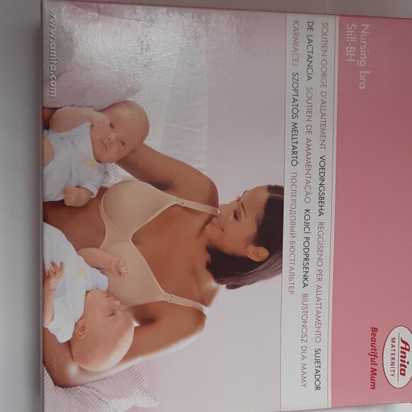 ANITA Nursing Bra 5068 Size 40D Seamless Pre-shaped Cups underwired Gentle Suppo - Picture 6 of 8